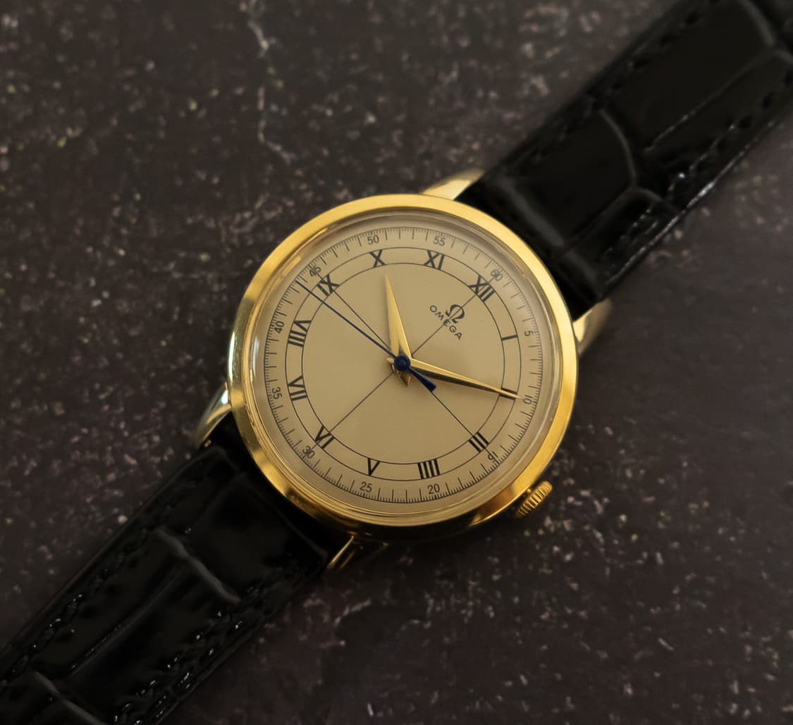 오메가 로만 14K 금통 오토매틱 빈티지 시계 상품이미지2