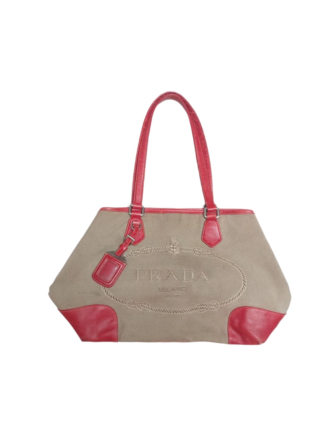 프라다 빈티지 자카드 숄더백 (정품) 상품이미지1