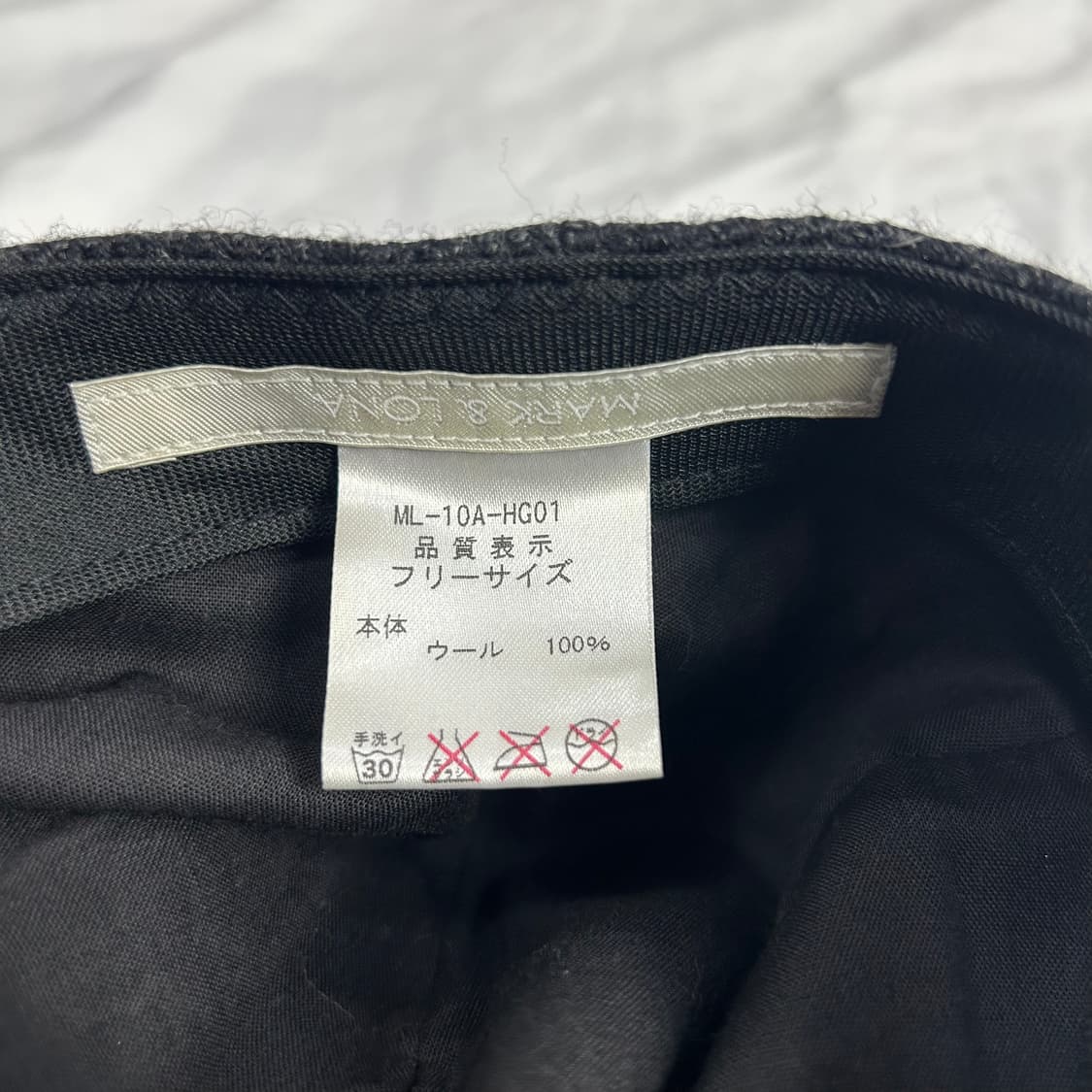 [Mark&Lona] 마크앤로나 스컬 자수 펑크 헌팅캡 상품이미지3