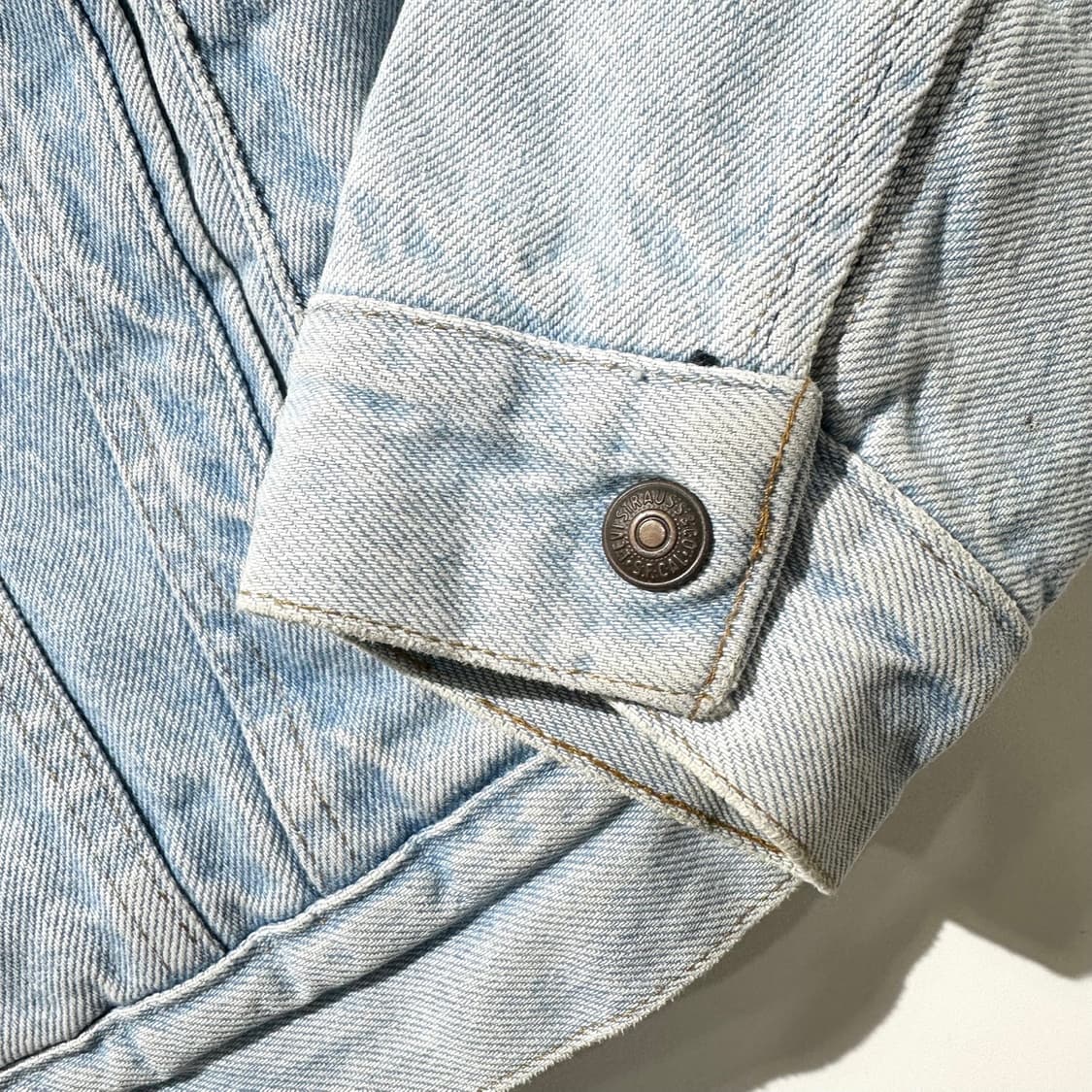 70’s USA 리바이스 오렌지탭 쉐르파 데님 트러커 자켓 상품이미지7