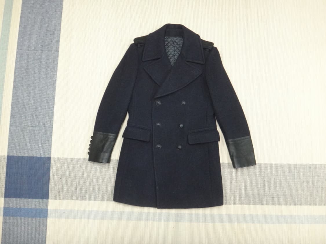 (100) 지오 송지오 남성 더블브레스트 피코트 상품이미지1