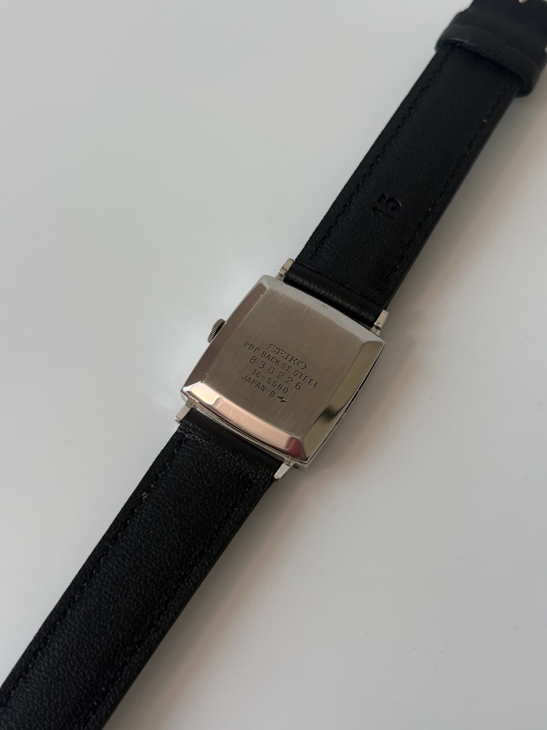 1970s Texture Dial Square Ladies Quartz 상품이미지6
