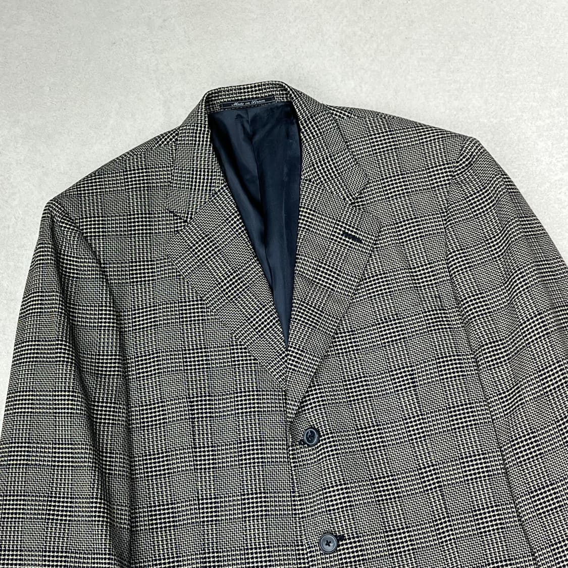 에르메네질도 제냐 체크 울 블레이저 s09679 상품이미지4