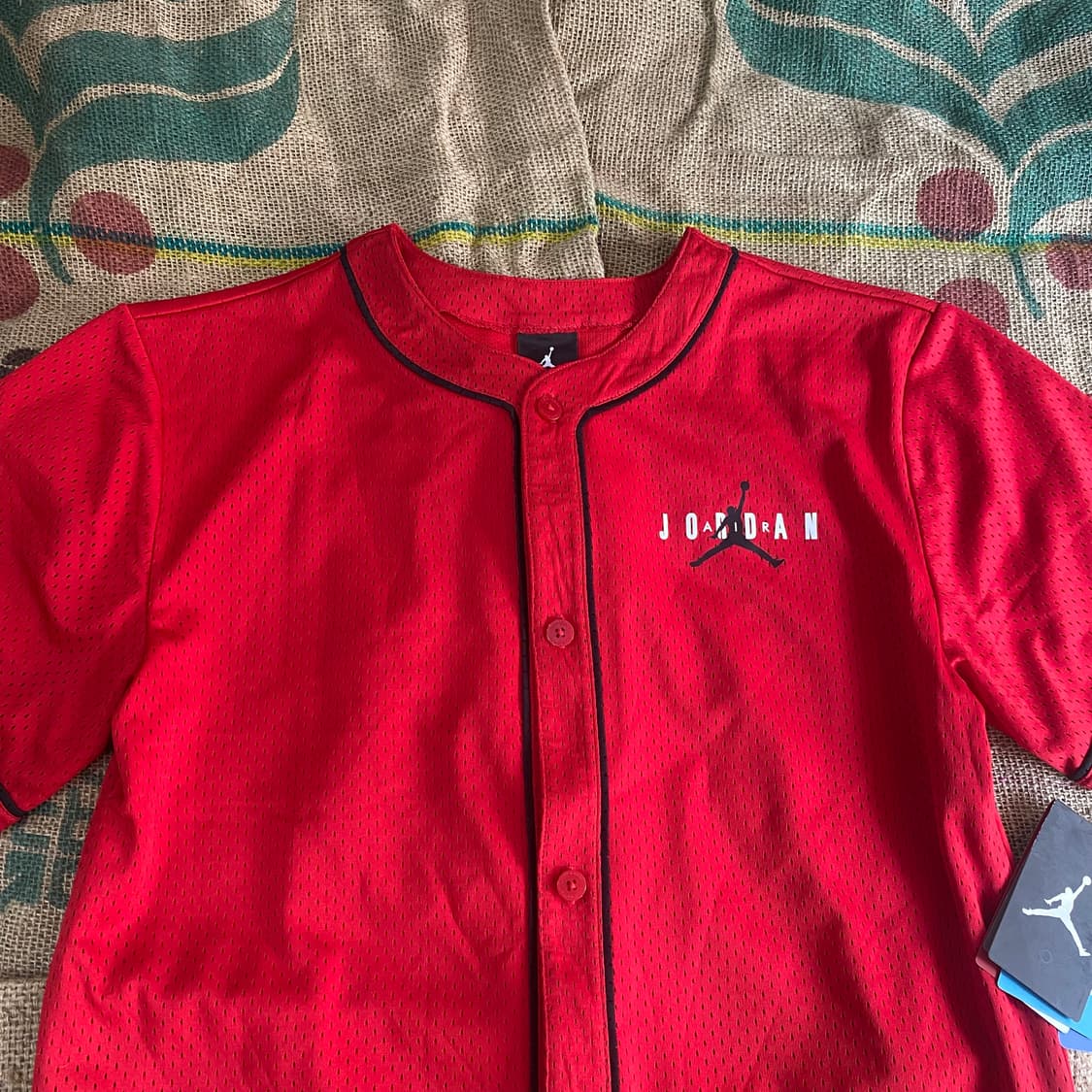 [XL] Jordan 점프맨 매쉬 베이스볼 져지 상품이미지2