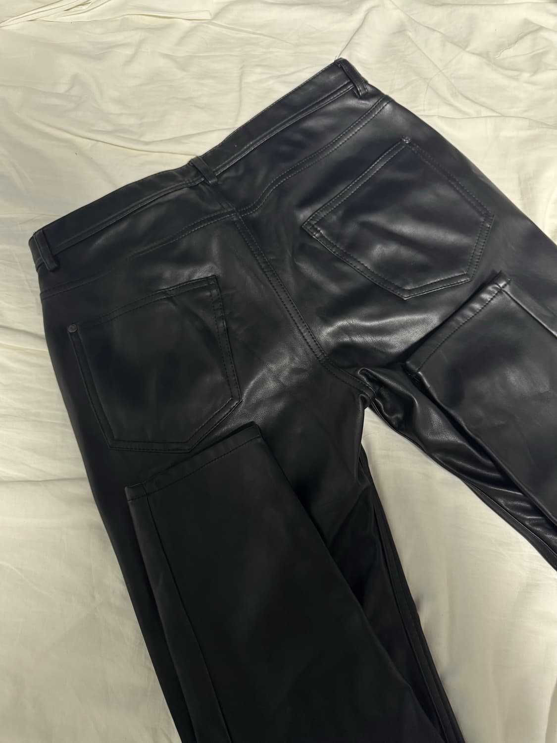 ZARA 가죽 팬츠 상품이미지1