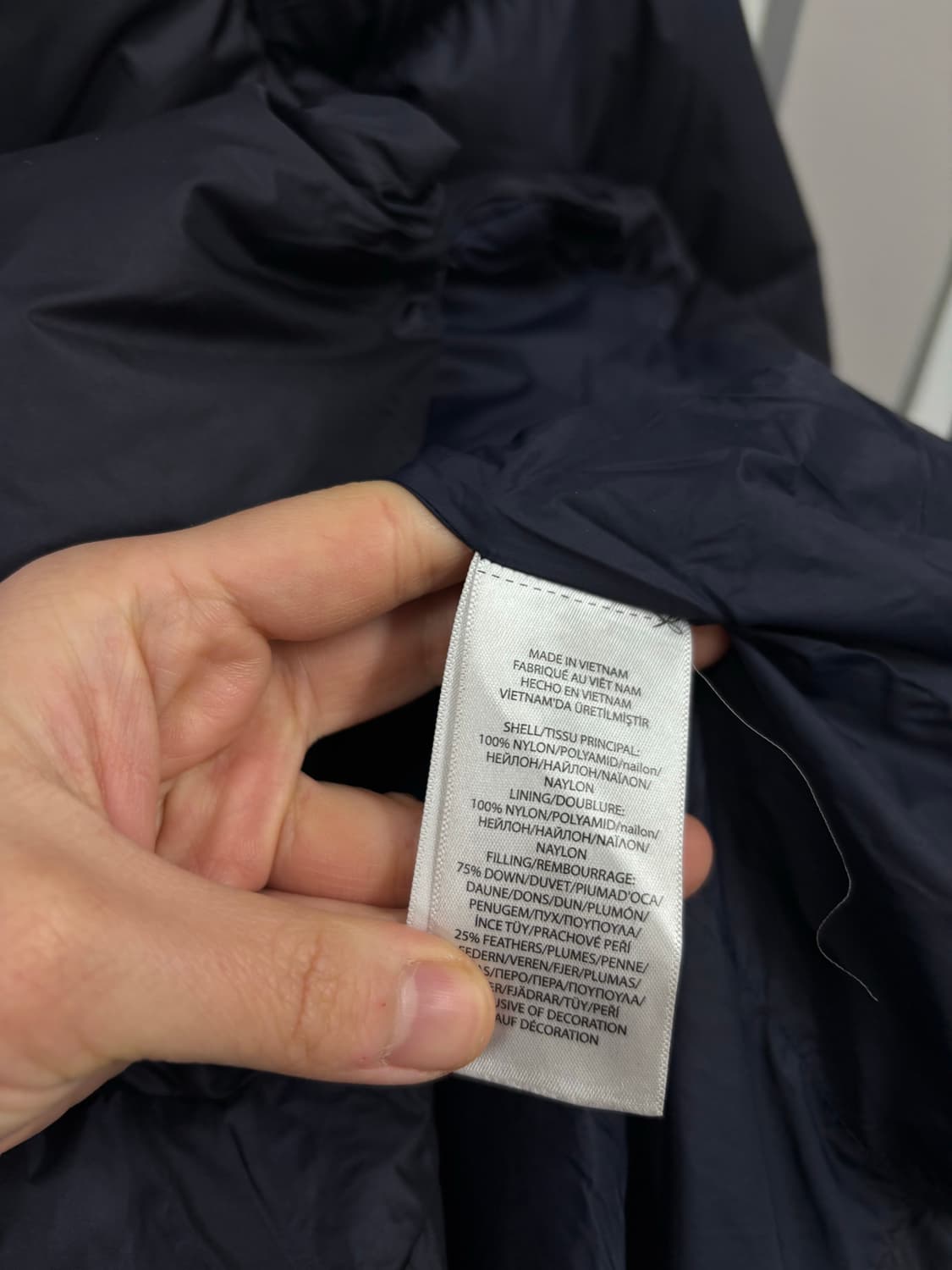 폴로랄프로렌 우먼 다운패딩xxs 상품이미지7