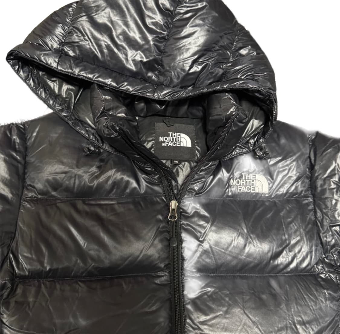 노스페이스 유광 경량패딩 XL 상품이미지2
