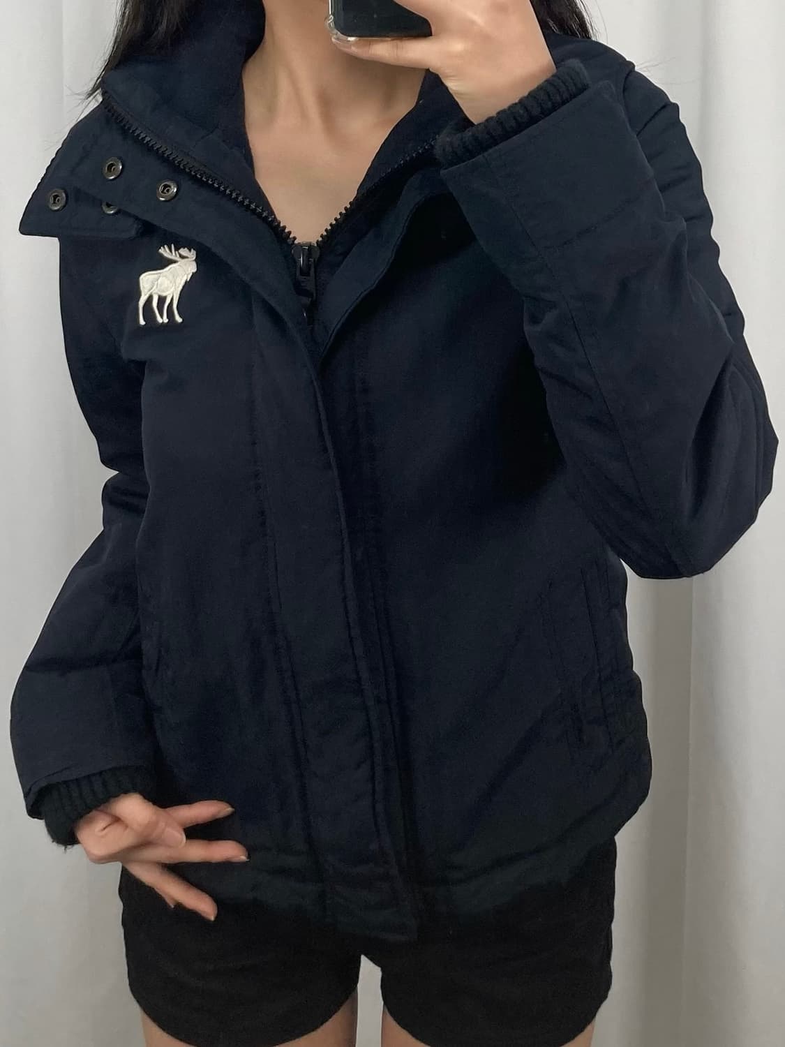 아베크롬비 네이비 후드 자켓 상품이미지1