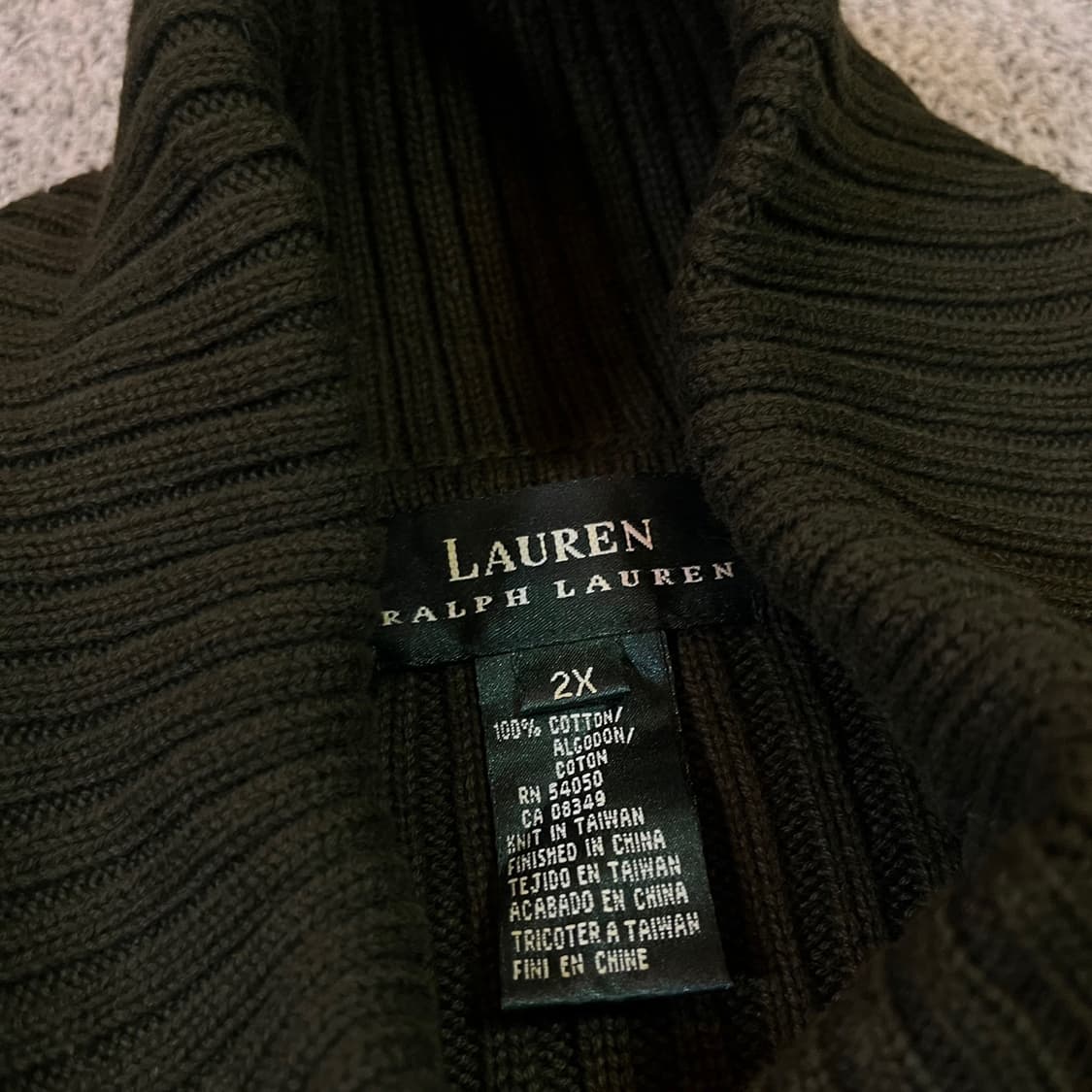 랄프로렌 하이넥 니트 상품이미지3
