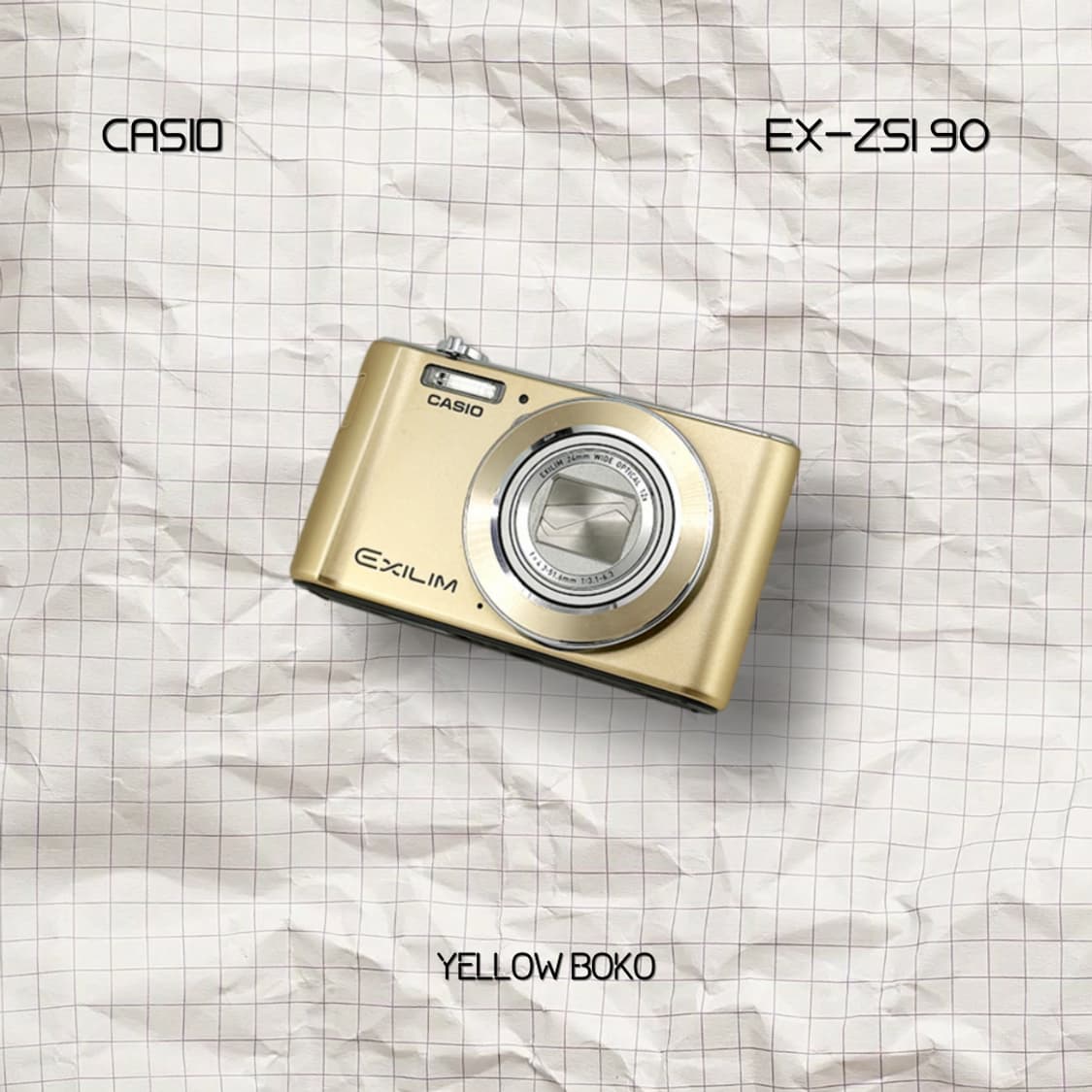 [🎀수채감성] CASIO 카시오 엑슬림 ZS190 레트로 디지털 카메라 상품이미지1