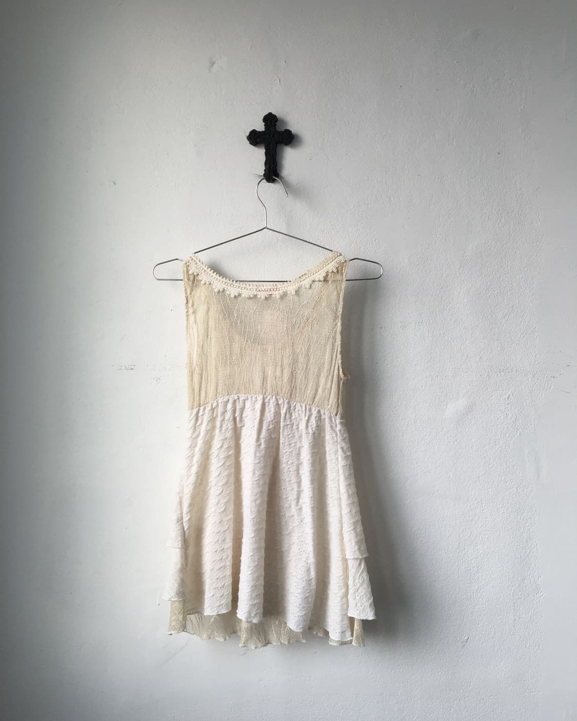 Button patch point sleeveless 상품이미지3