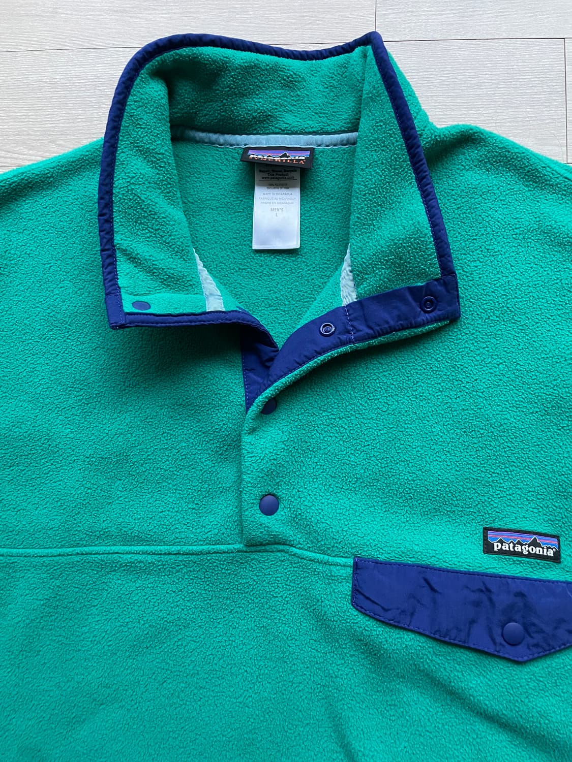 파타고니아 신칠라 에메랄드 틸 블루 상품이미지4