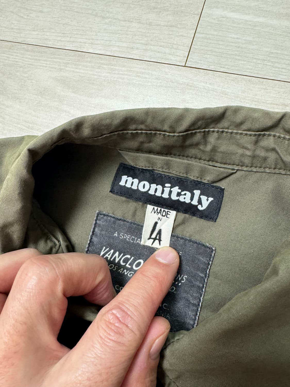 모니탈리 스웨덴군 M-59 필드 자켓 복각제품 상품이미지2