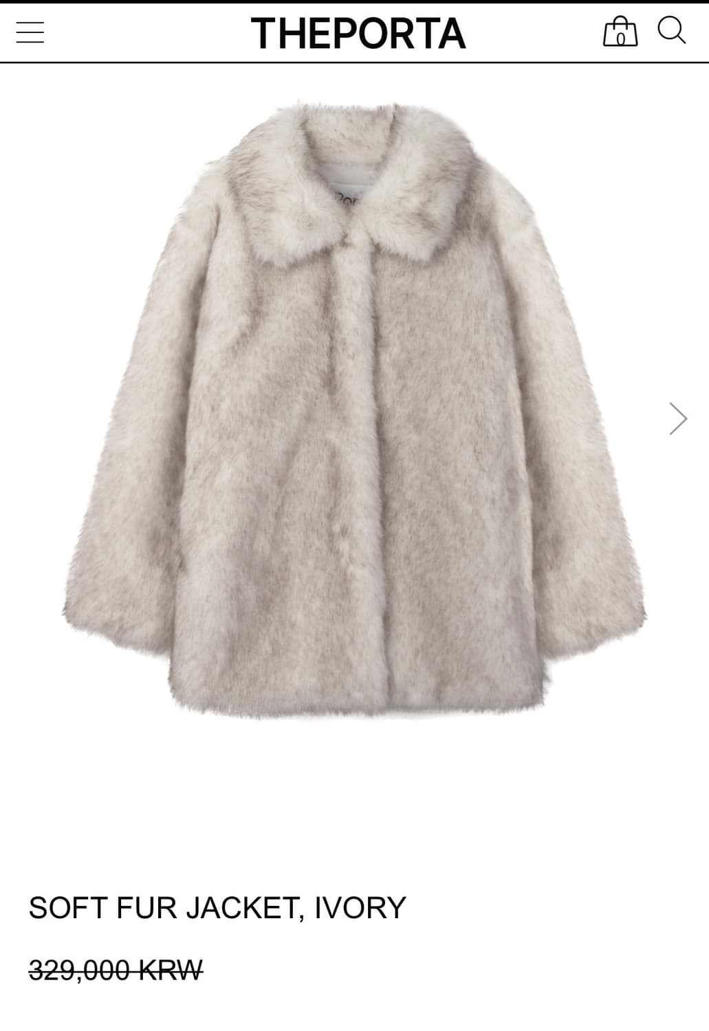 SOFT FUR JACKET 상품이미지1