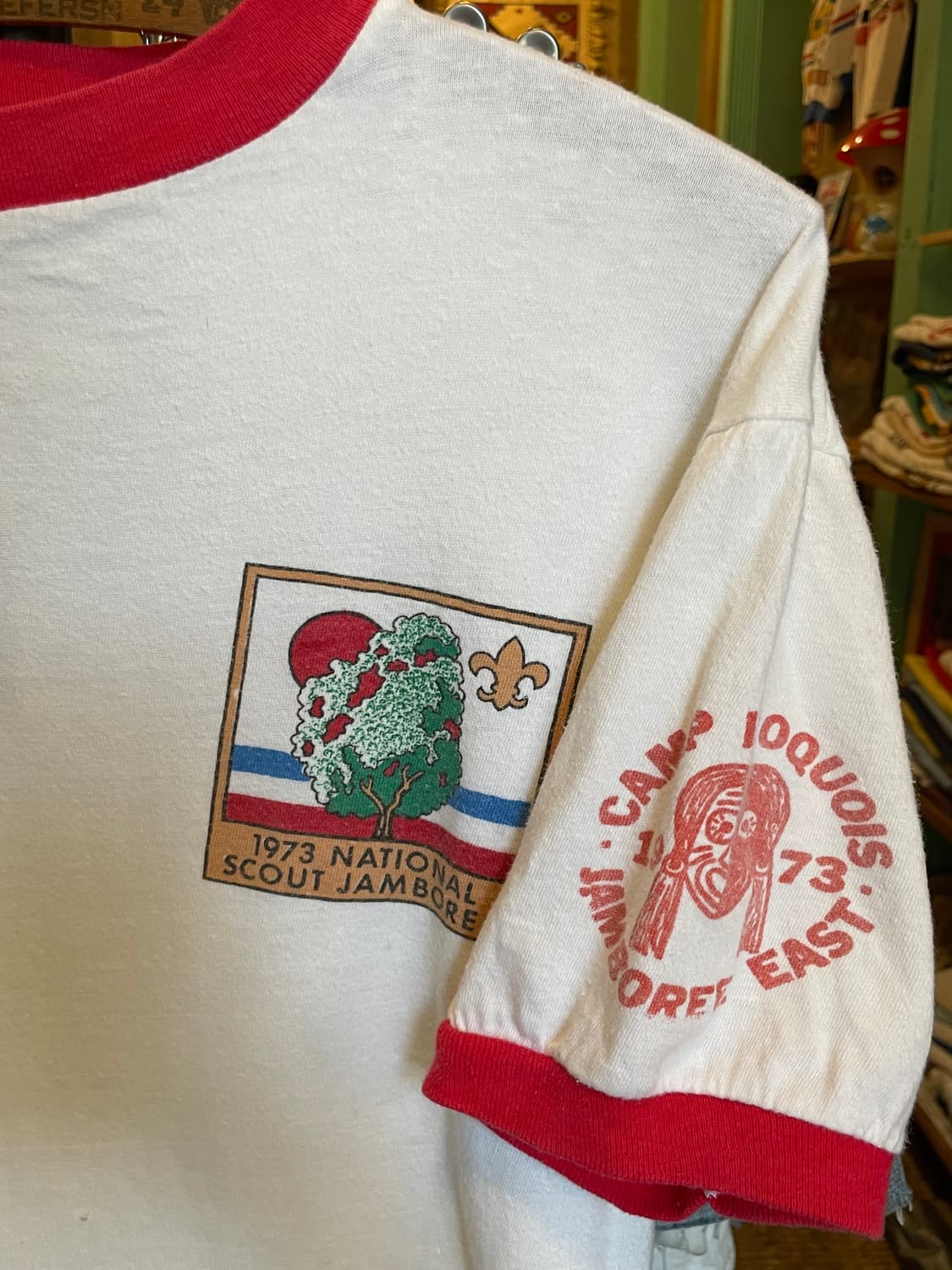 1973 Ringer T-shirt Made in U.S.A ​ 상품이미지2