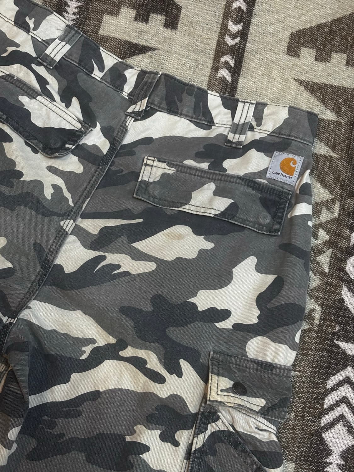 Carhartt 카모 카고 하프팬츠 상품이미지7