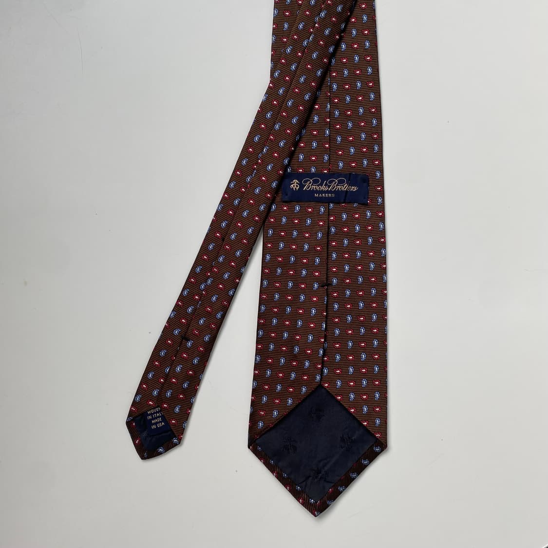 브룩스브라더스 페이즐리 명품 정품 넥타이 상품이미지3