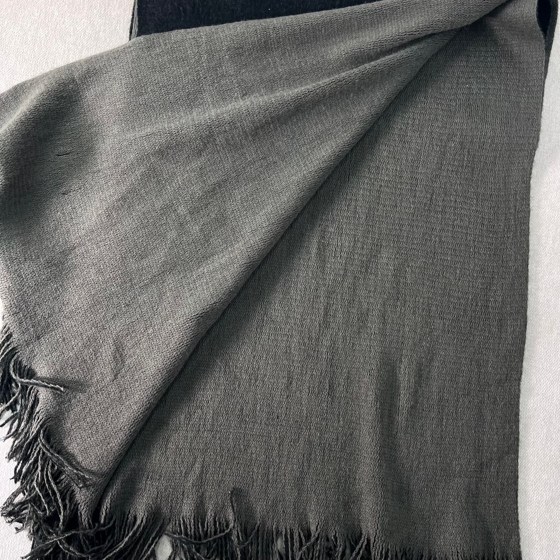 프라다 90s 빅로고 울 머플러  상품이미지3