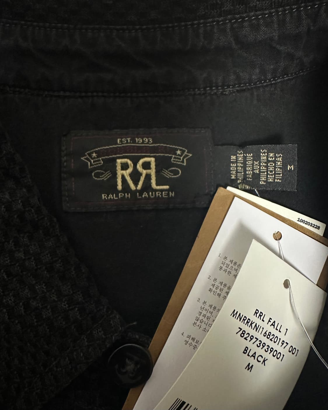 RRL 25FW 자카드 워크셔츠자켓 [새상품] M 판매 상품이미지9
