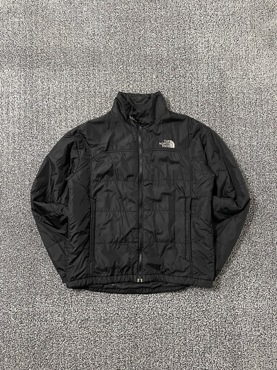 빈티지9. 노스페이스 경량 패딩 스퀘어 패턴 점퍼 상품이미지1