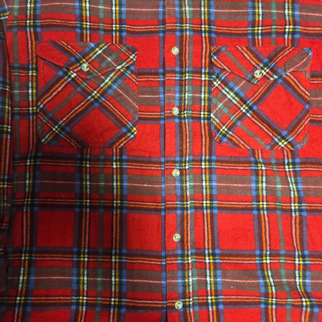 Green Rum 재팬 빈티지 플란넬 셔츠 L(100) 상품이미지5