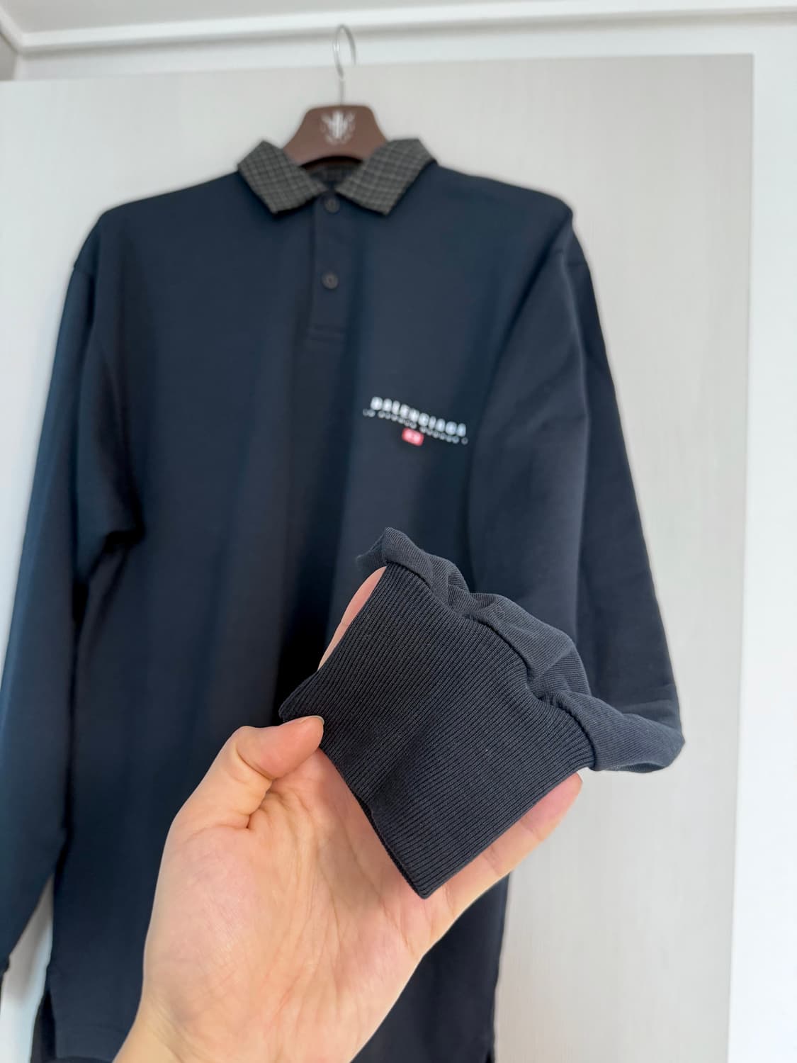 [1] 발렌시아가 유니티 폴로 셔츠 롱슬리브 상품이미지5