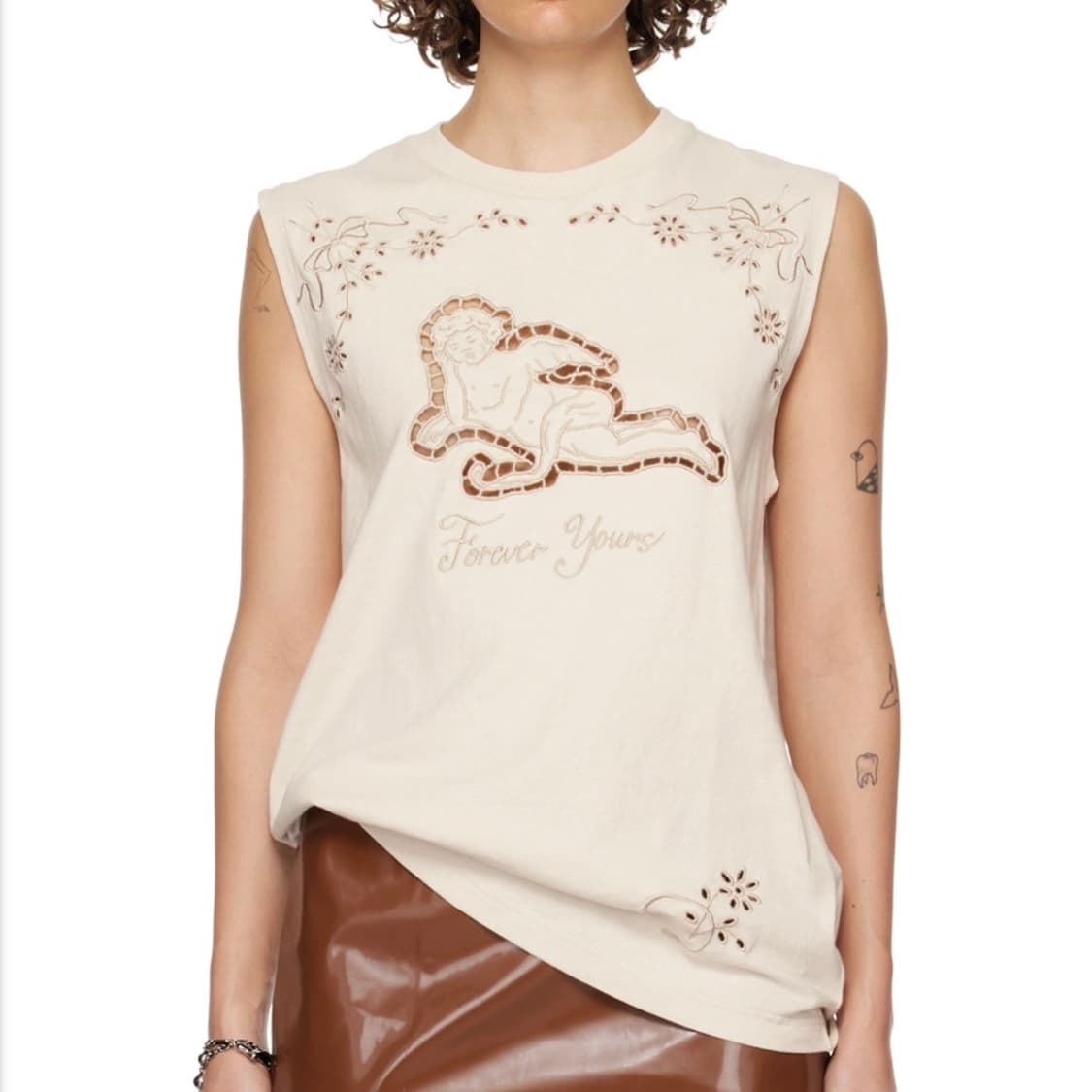 아크네스튜디오 큐피드 로고 탑 상품이미지1