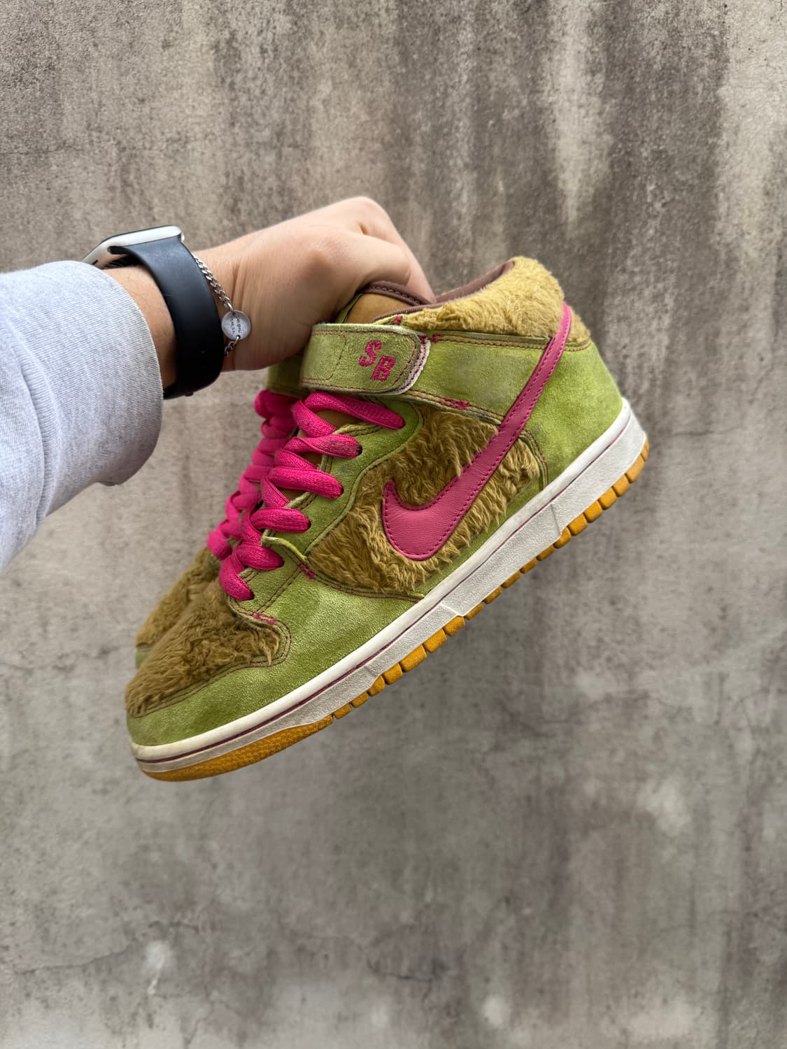 Rare! 2006 나이키 SB 덩크 미드 마마 베어 상품이미지4