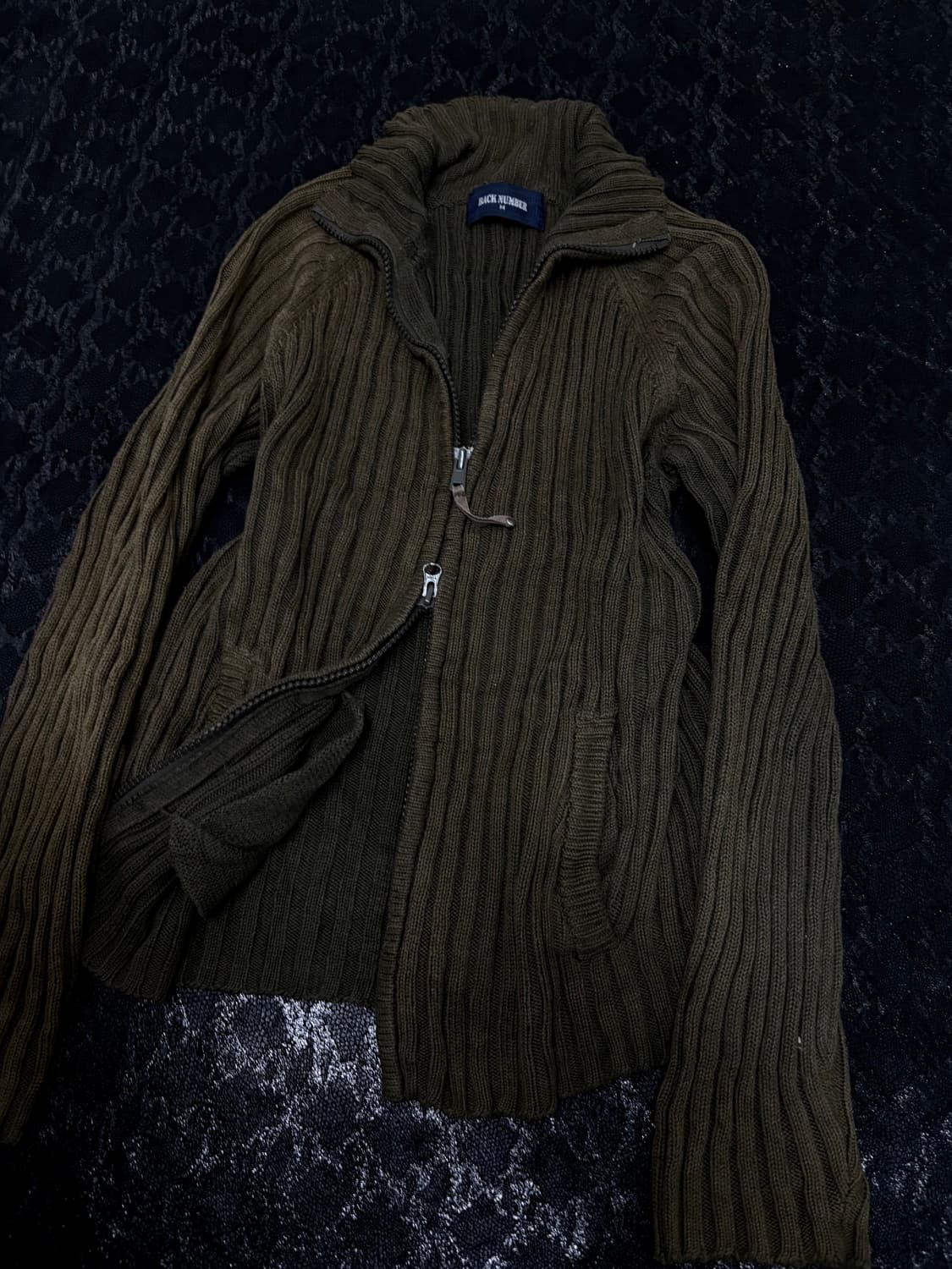 “Back number” Vintage Washed Green 2-way 상품이미지6