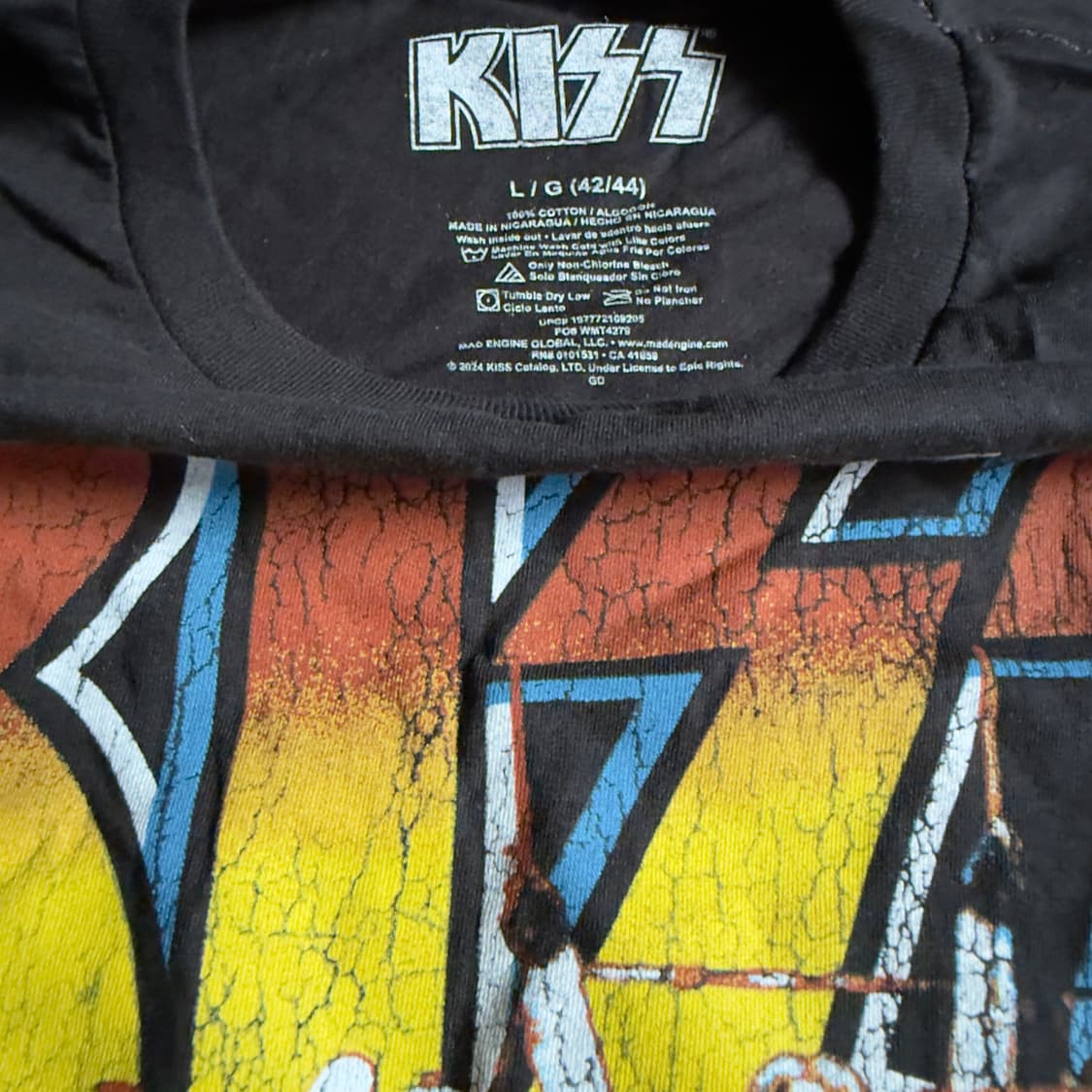 빈티지 키스 KISS 밴드 티셔츠 상품이미지2