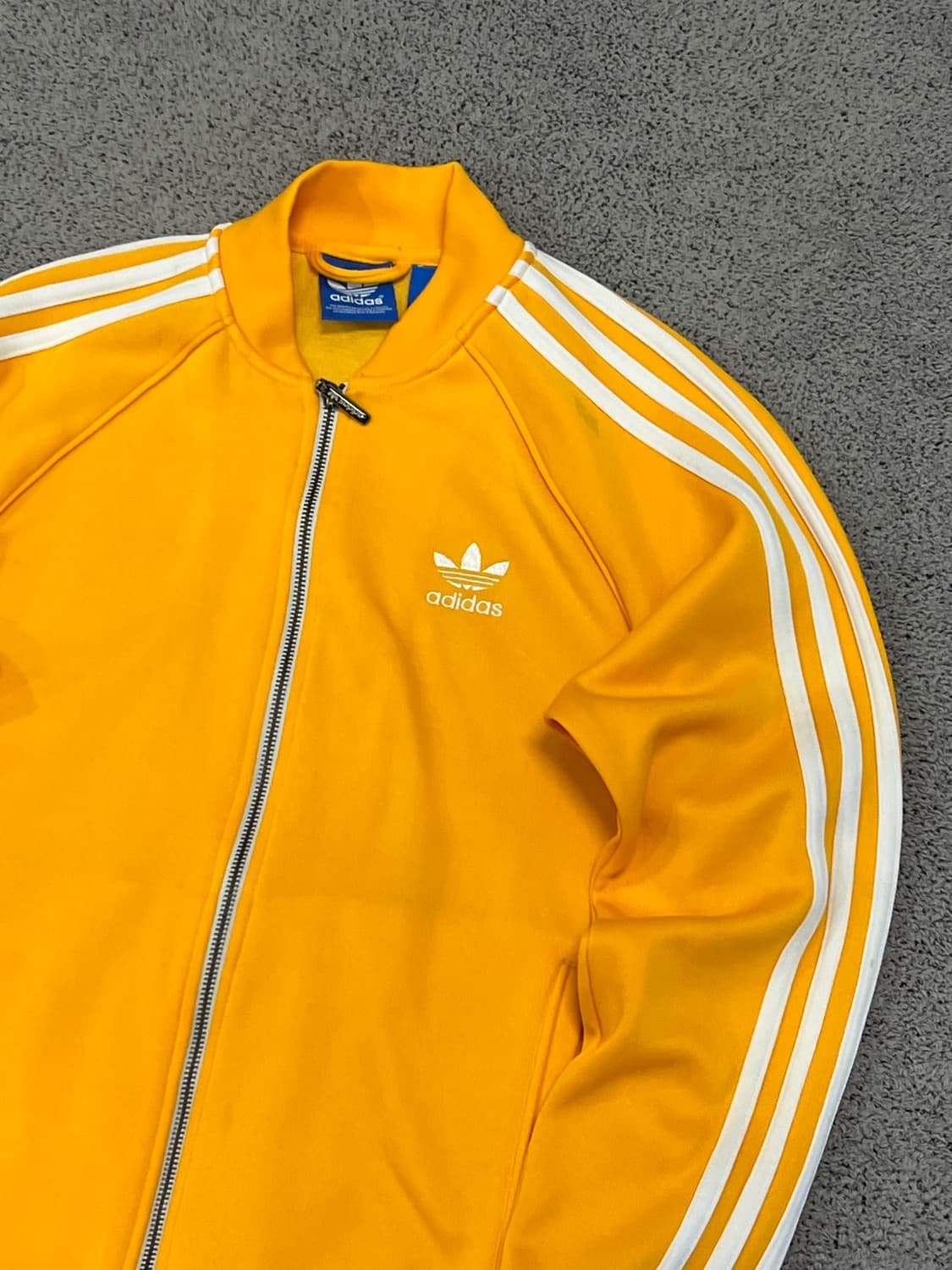 (95) 아디다스 슈퍼스타 트랙탑 져지 옐로우 상품이미지2