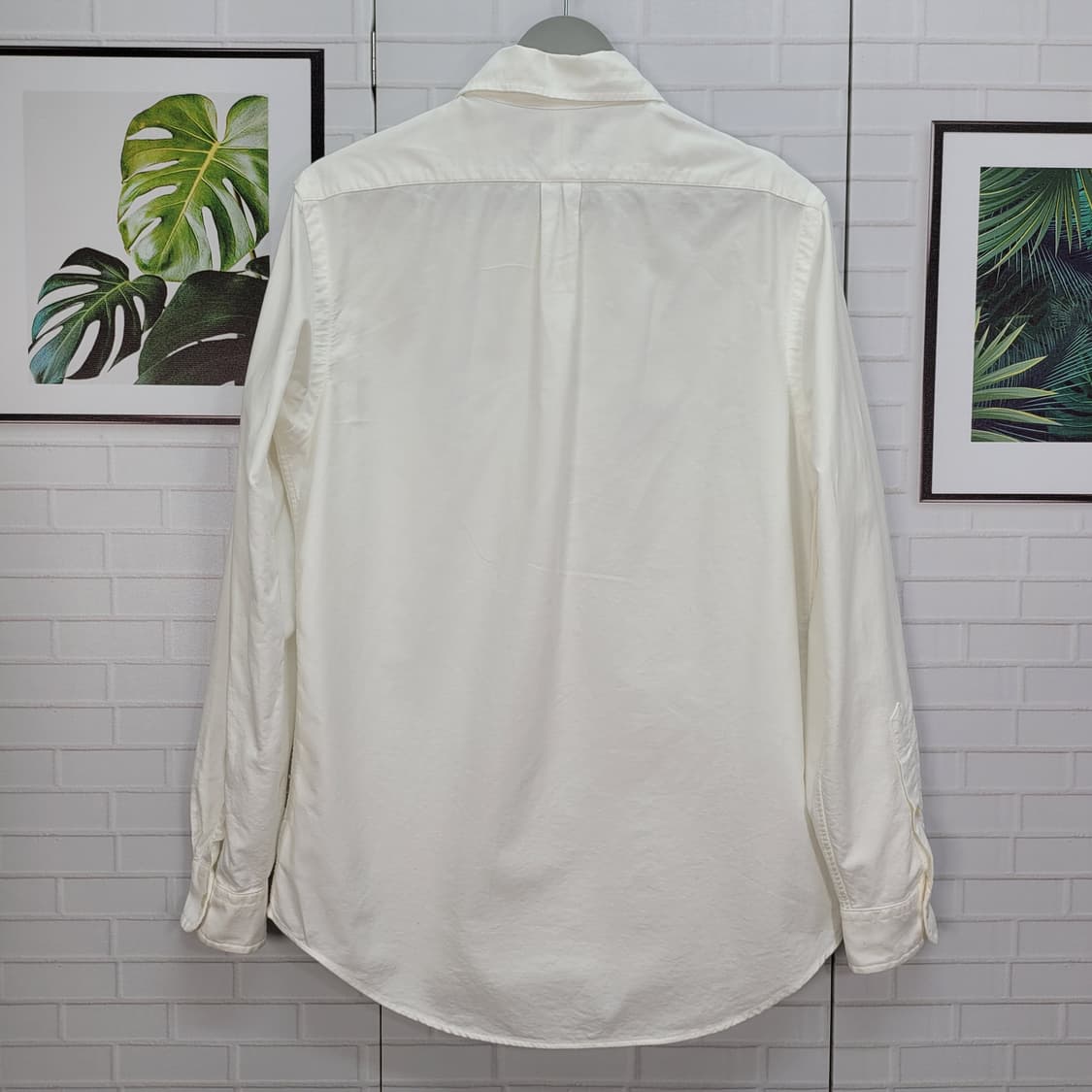 폴로랄프로렌 신형 QR인증 클래식핏 가먼트 다이 옥스포드 셔츠 S사이즈 상품이미지5