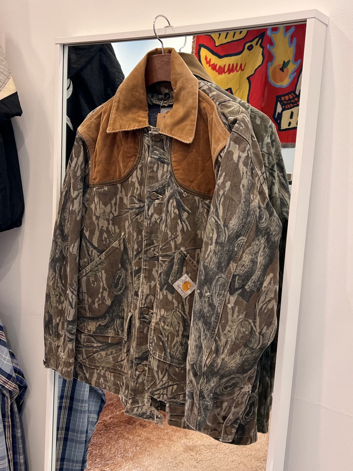 Carhartt 칼하트 리얼트리 카모 헌팅 자켓 상품이미지1