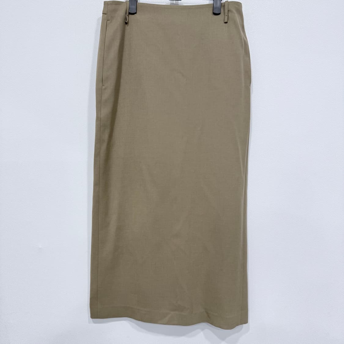 NOTIA 노티아 스탠다드핏 롱스커트 카키 M 상품이미지4