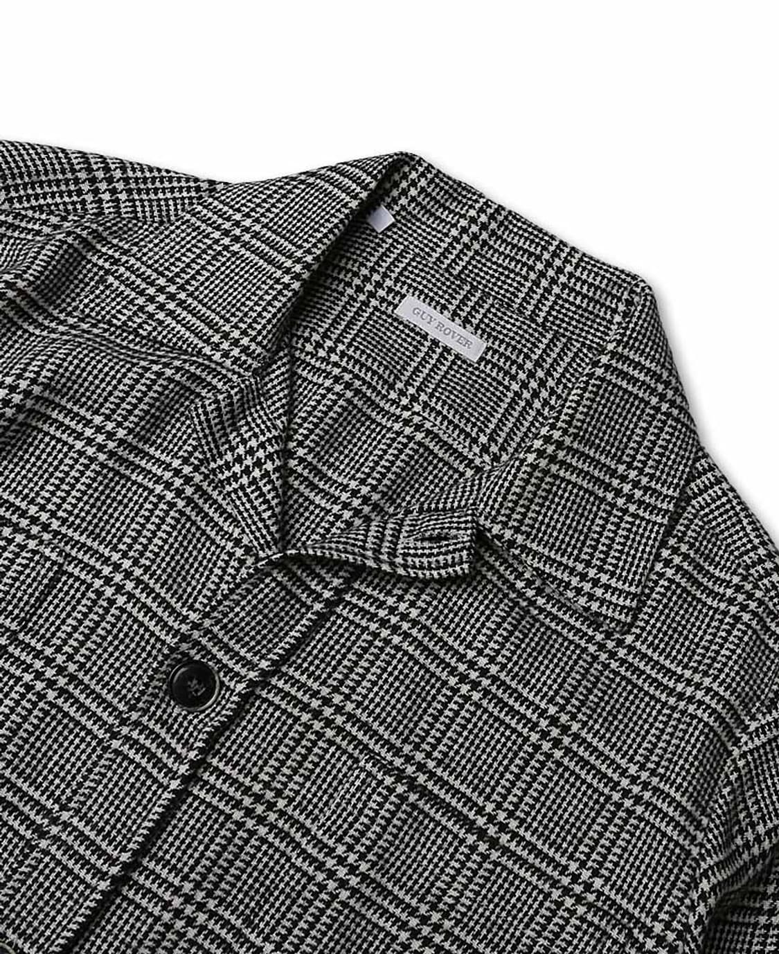 기로버 [Guy Rover] 글렌 체크 이태리 셔츠 자켓 상품이미지2