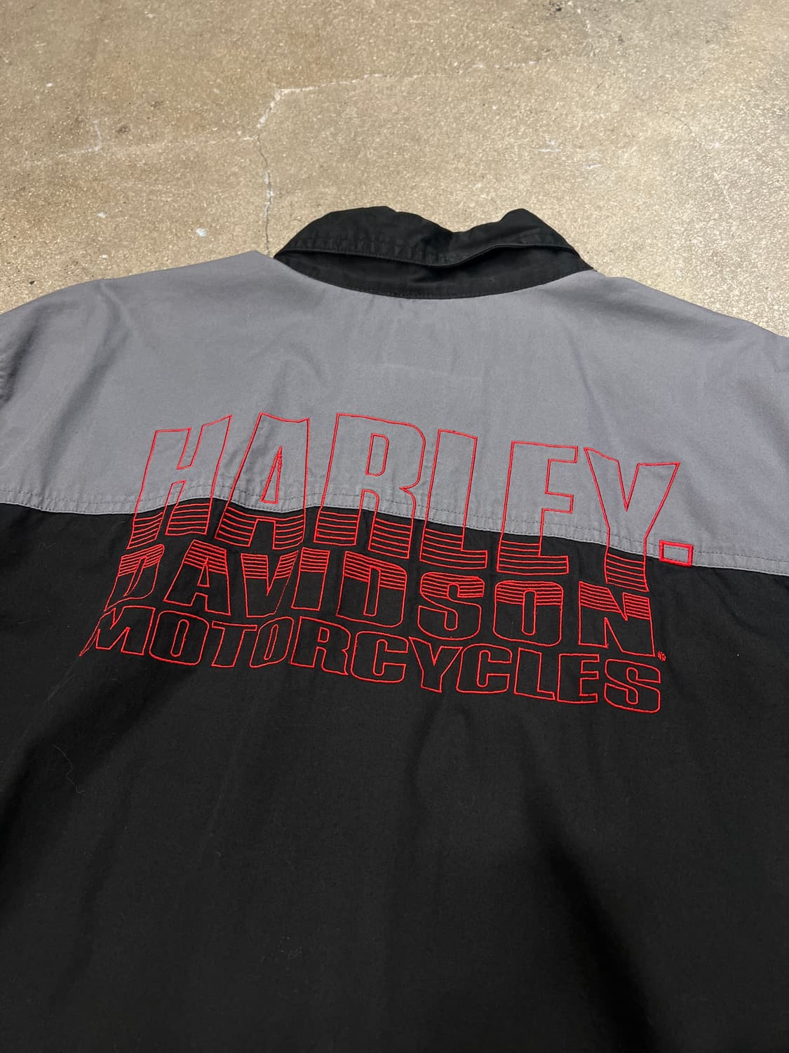 할리데이비슨 모터사이클 빅로고 반팔셔츠 상품이미지3