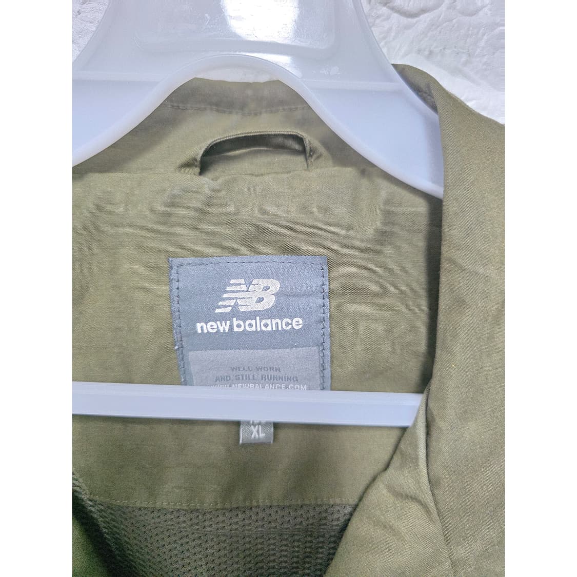 택포) 뉴발란스 코치 자켓 XL 카키 상품이미지2