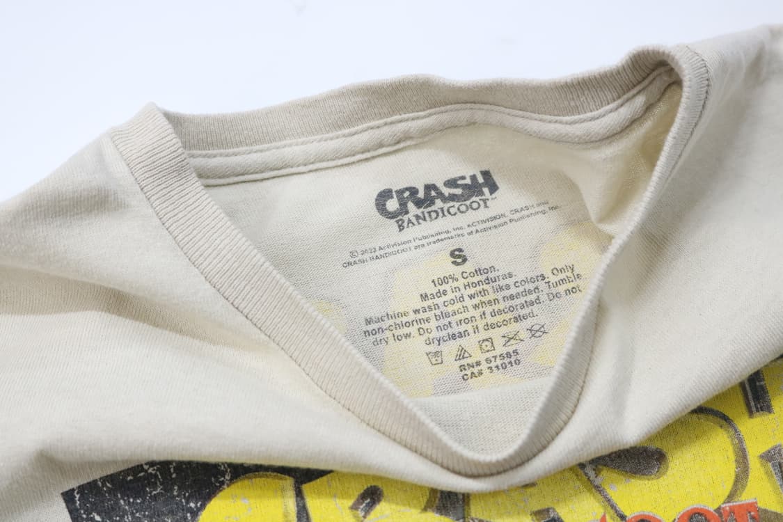 크래쉬 밴디쿳 Crash Bandicoot 프린팅 반팔티셔츠 상품이미지5