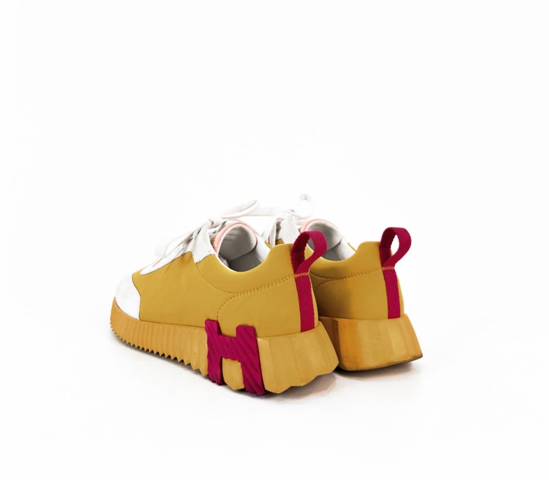 [37] Hermes 에르메스 22fw 여성 바운싱 스니커즈 머스타드 상품이미지4