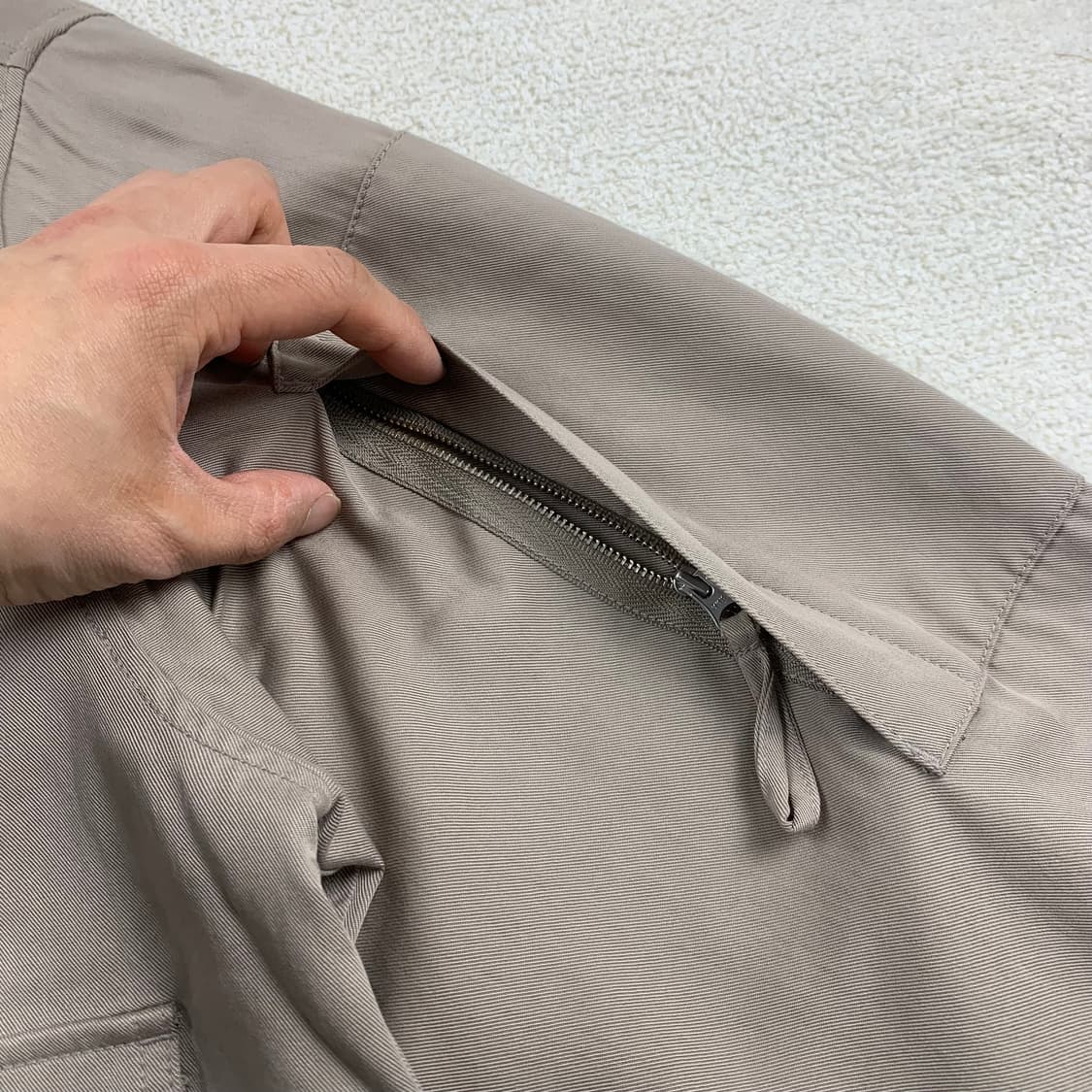 인사일런스 드레이프 플라이트 텐셀 자켓 상품이미지4