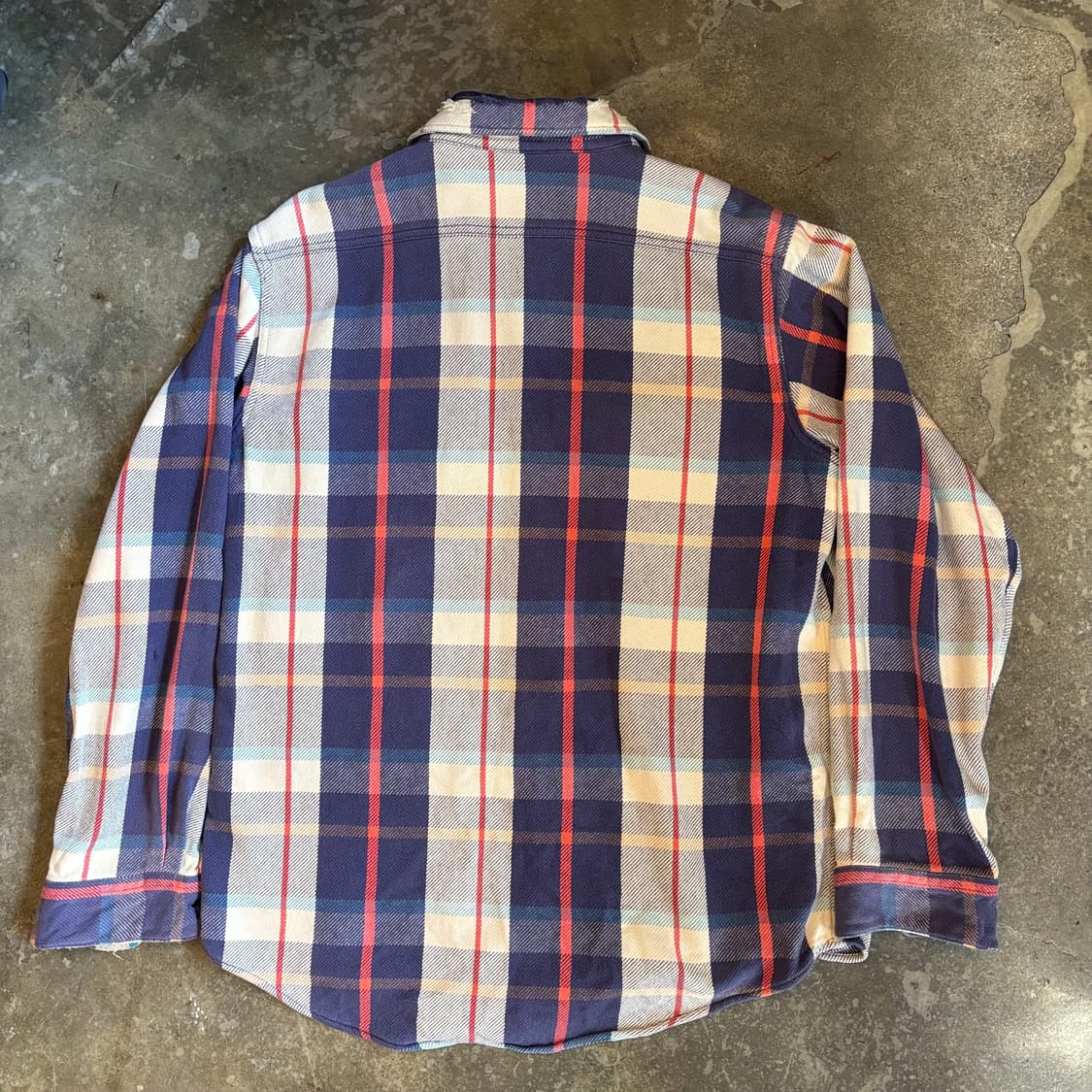 에드윈 헤비코튼 플란넬 체크셔츠  상품이미지2