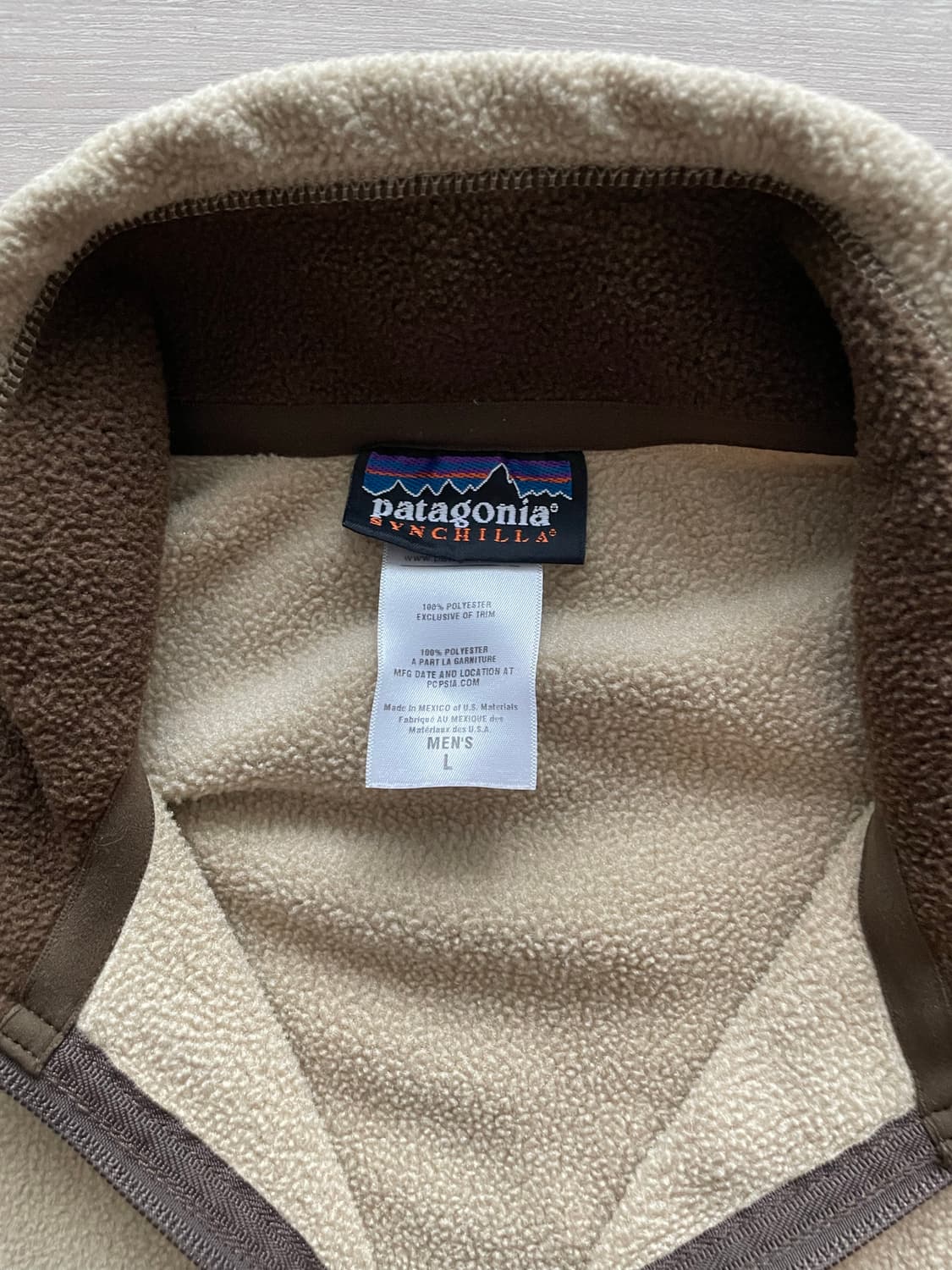 파타고니아 집업 신칠라 브라운 플리스 빈티지 patagonia 상품이미지3