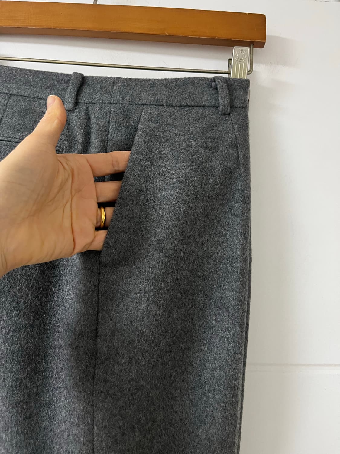 타임 모100% 팬츠 상품이미지5