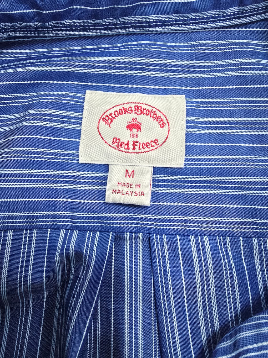 브룩스브라더스 블루 스트라이프 셔츠 남방m 상품이미지8