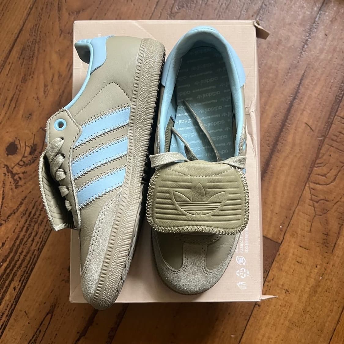 adidas x Humanrace Samba Orbit green 240 상품이미지4