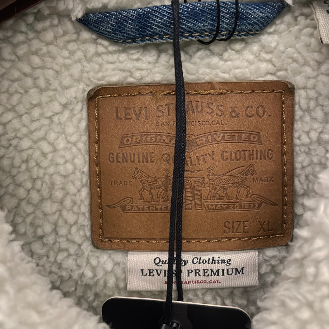 리바이스 타입 3 쉐르파 연청 데님 트러커 자켓 상품이미지7