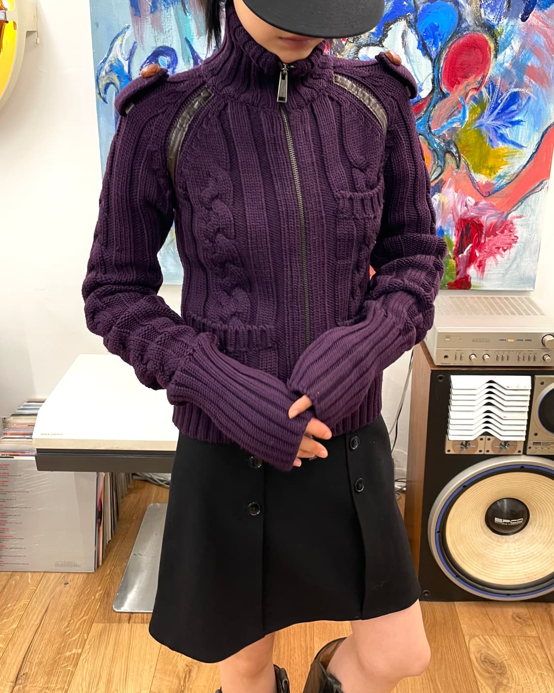 [M] 디스퀘어드2 니트 자켓 상품이미지1