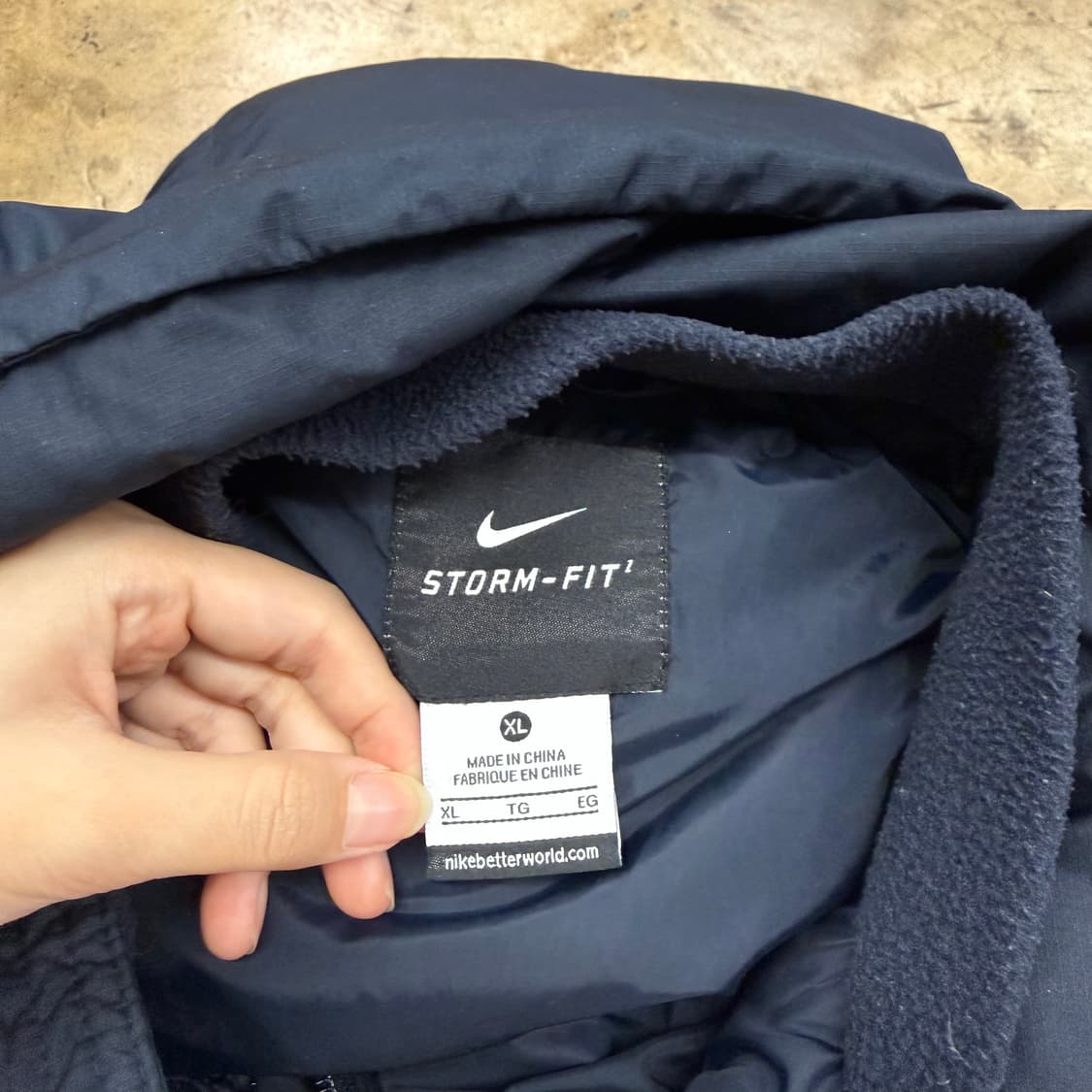 [정품/XL,105] 나이키 축구 국대 패딩점퍼 b8 상품이미지5