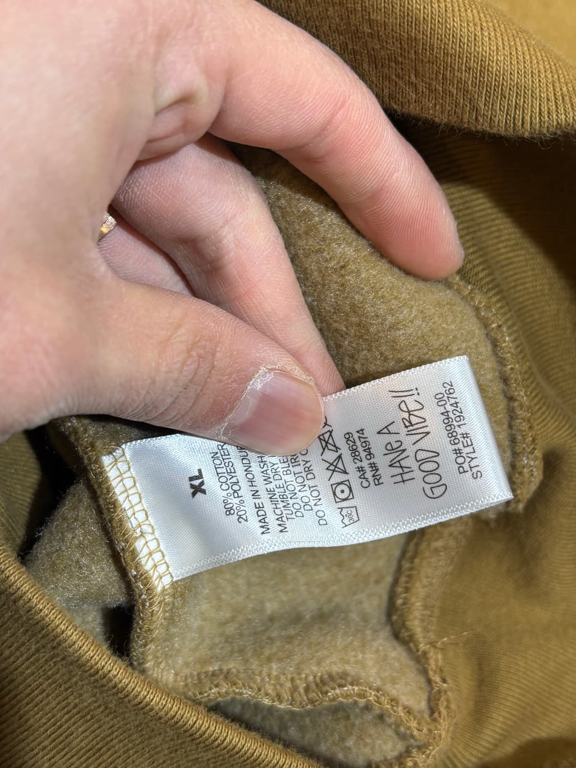 스투시 자수 후드티 티셔츠 XL사이즈 상품이미지6