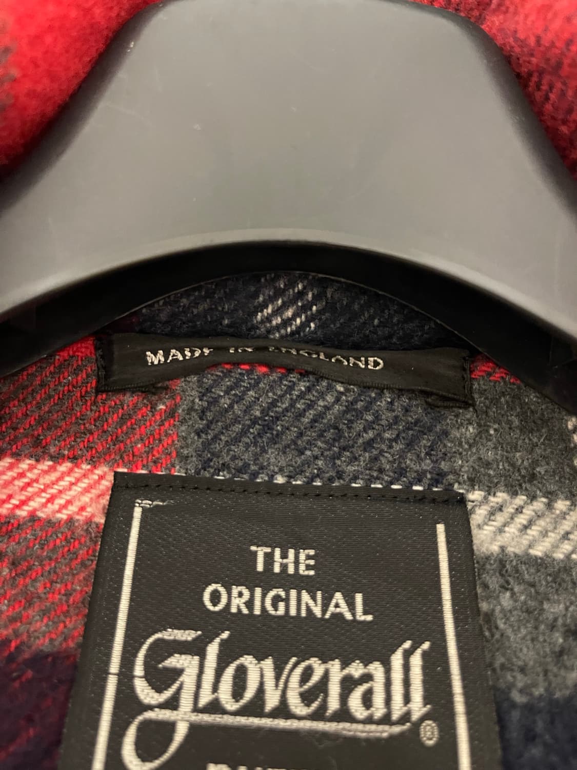 Gloverall 남성 빈티지 네이비 더플코트 eu54 110 상품이미지5